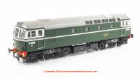 3375 Heljan Class 33/2 Diesel Locomotive number D6586 in BR Green livery